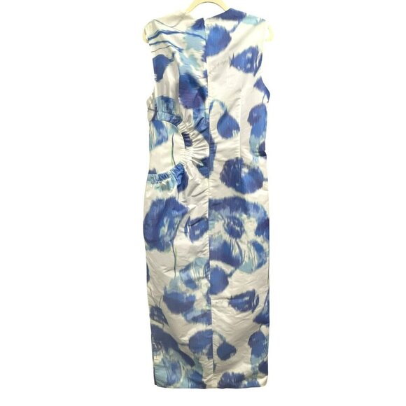 Lela Rose $1890 Julia Floral Sleeveless Maxi Dress NWT Size XL 14 - Picture 9 of 11